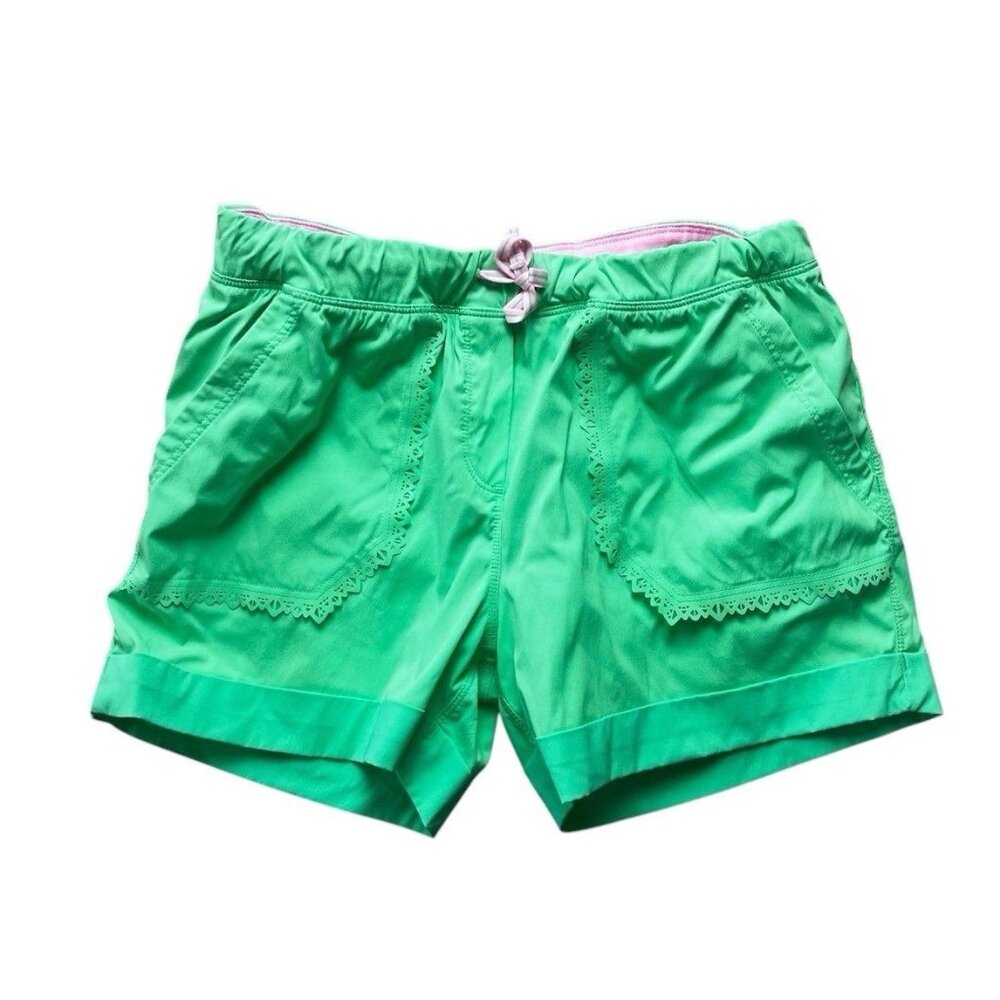 Ivivva Girls Green Shorts Size 14 Years